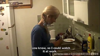 this horny housewife is screwing machine amateur housewife bondage