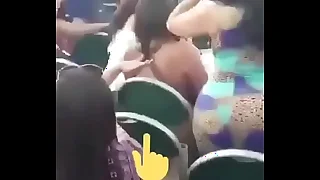 shaking her big ass and drinking a cook