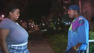 ebony bbw gets picked up and comes back be incumbent on hammer away dick