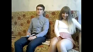 Hot girl lived porn cam nears the brush boyfriend