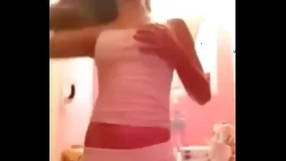 tow-headed teen  girl with killer piecing together strips on cam-See the brush at MyCamSluts&period;com