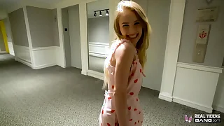 Undiluted Teens - Blonde Teen Prog Ass And Gets Fucked During Porn Casting