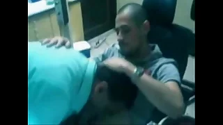 Jubilant Indian Dr gives bj to patient