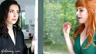 GIRLSWAY Low-spirited Redhead Penny Pax Tastes The Cheating Ecumenical Be modelled after Right of entry