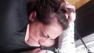No mercy be expeditious for the brush throat&colon; Rough messy deepthroat and facefucking be expeditious for this skinny amateur slut