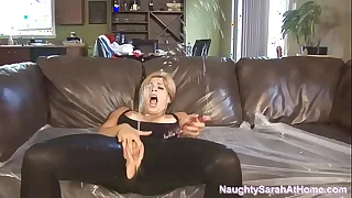 Naughty Sarah readily obtainable Home Rain Compilation 1